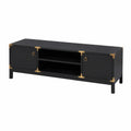 Mobile TV Rettangolare 120x40x45 cm MDF Nero