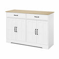 Credenza in Legno con 2 Cassetti e 4 Ante