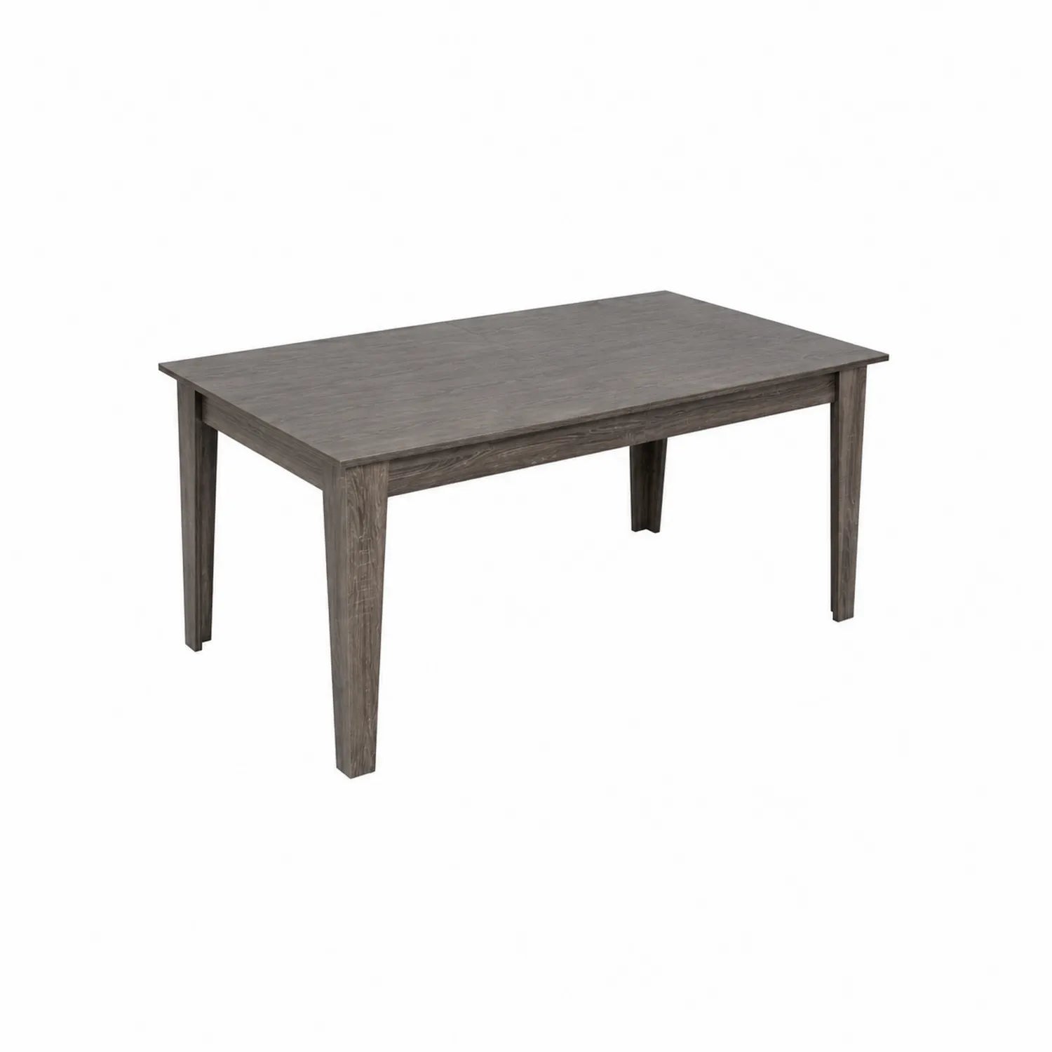 Tavolo da pranzo rettangolare in legno Grigio 180x90 cm