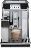 DeLonghi PrimaDonna Elite Macchina da Caffè Automatica, Acciaio Inox, Touch Screen, 15 Bar, Argento