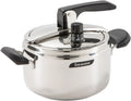 Pentola a Pressione Barazzoni Rapida 7L, Acciaio Inox 22cm