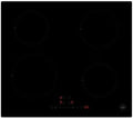 Piano cottura a induzione incasso 60 cm nero 4 fuochi