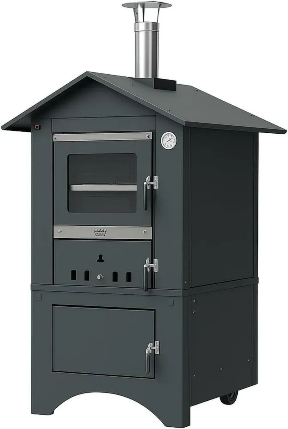 Forno a Legna da Esterno per Pizza 45x80 cm Smart Design