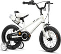 Bicicletta per bambini 12-20 pollici con luci, cavalletto e colori vivaci