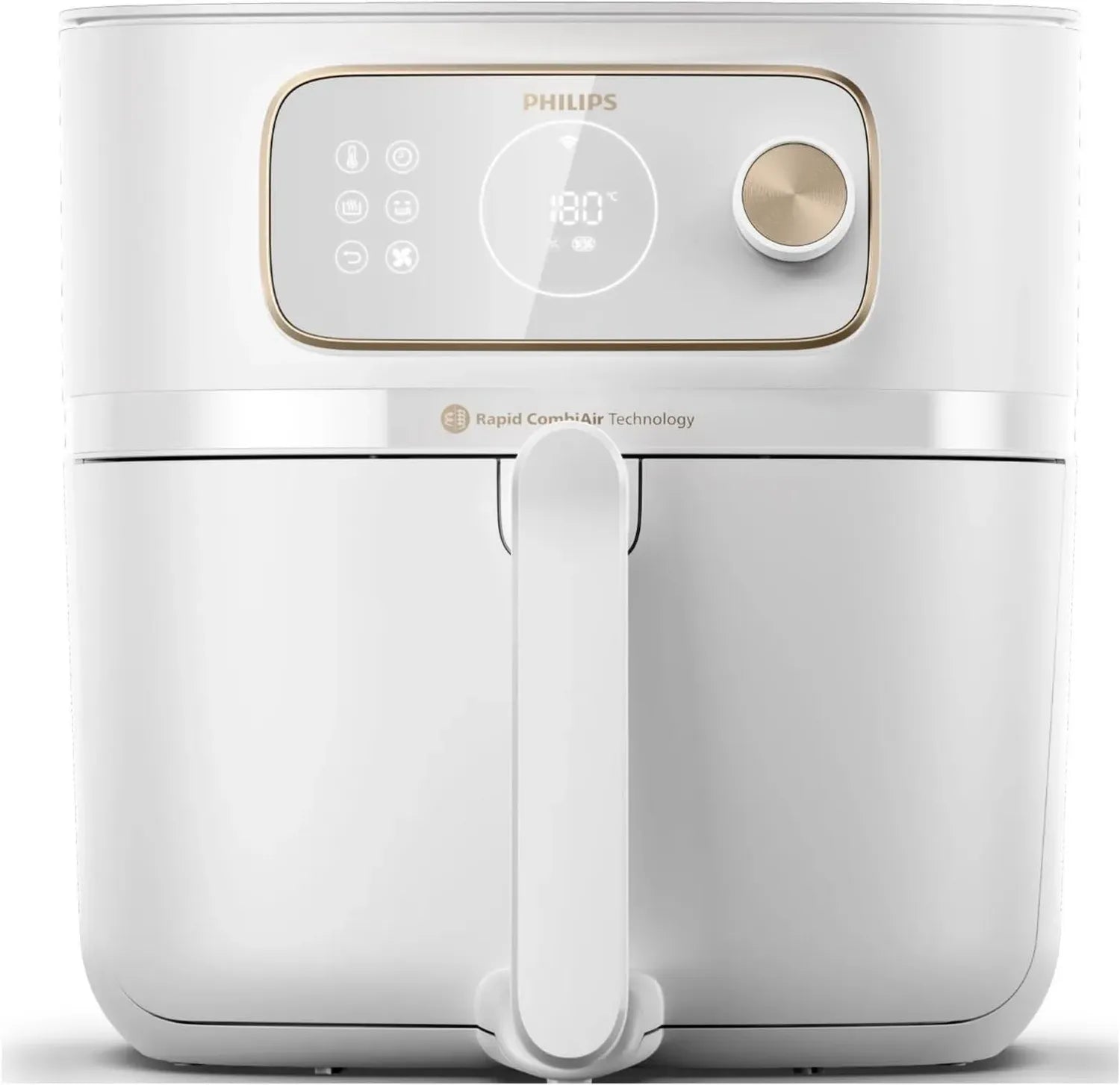 Philips Airfryer XXL Serie 7000 - Friggitrice ad Aria 8,3L, 22 Funzioni, WiFi, Riduce Grassi del 99%, Bianco