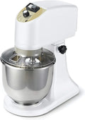 Impastatrice Planetaria Professionale Sirman Pratika 7L con Testa Alzabile, Colore Bianco