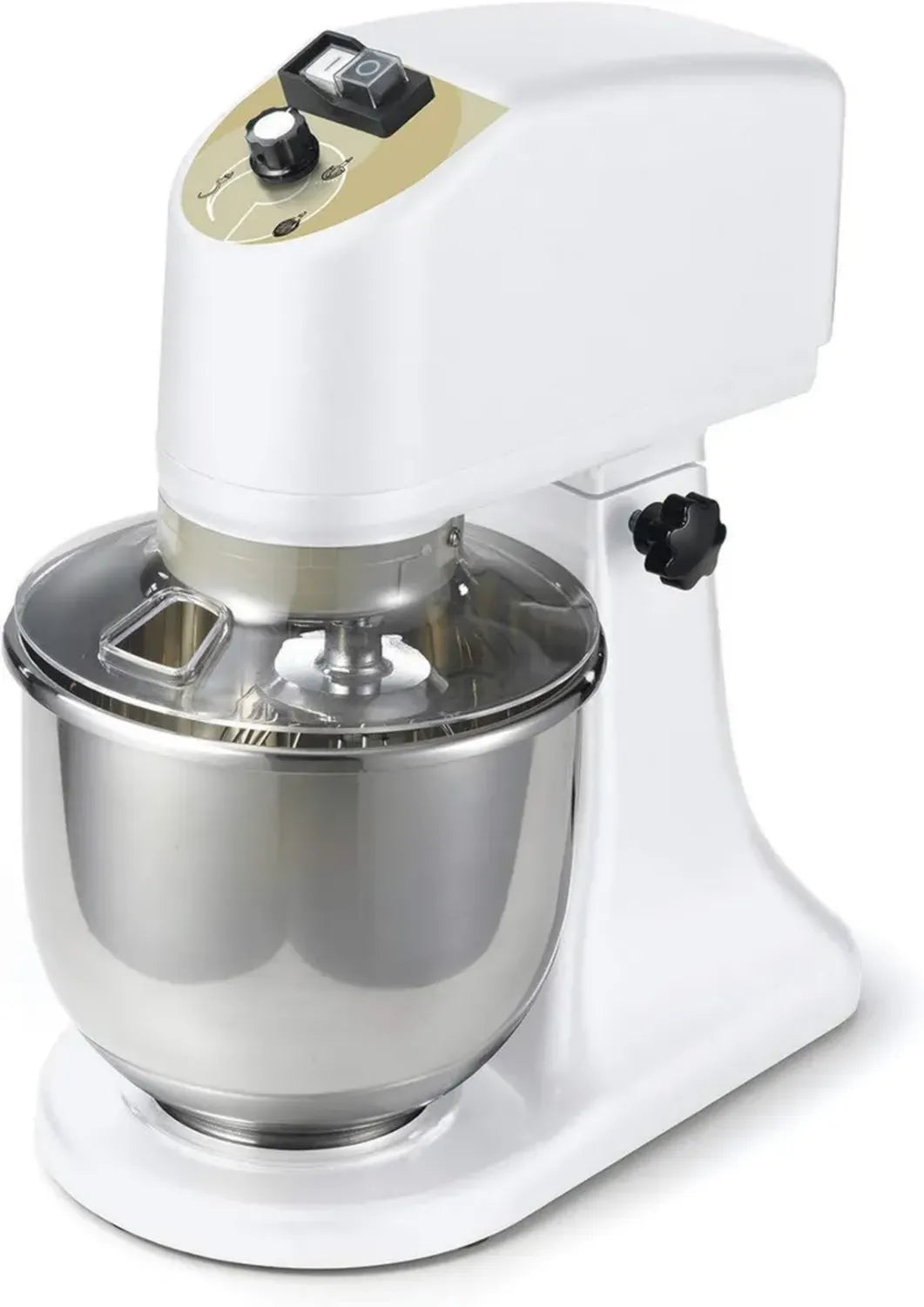 Impastatrice Planetaria Professionale Sirman Pratika 7L con Testa Alzabile, Colore Bianco