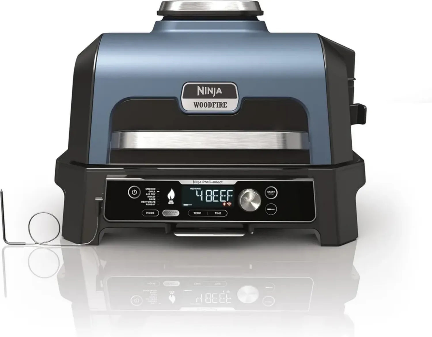 Griglia Elettrica Ninja Woodfire Pro XL con Controllo App e Affumicatore