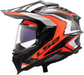 LS2 Casco da Cross Explorer Carbon Frontier II Arancione Lucido