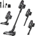 EUREKA ReactiClean 520 Scopa Elettrica Senza Fili, Potente 20,3 KPa, Leggera E Portatile, 4 in 1 con 50 Minuti di Autonomia, Luce LED per Pavimenti e Tappeti
