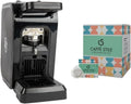 Macchina da Caffè Spinel Ciao Nera con 50 Cialde Omaggio, Compatibile ESE 44mm