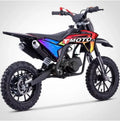 Minimoto Cross Dreambike 50cc per Bambini - Motore Potenziato e Scarico Doppio