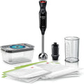 Frullatore a Immersione Bosch ErgoMixx, 1000 W, 12 Velocità, Sistema Sottovuoto