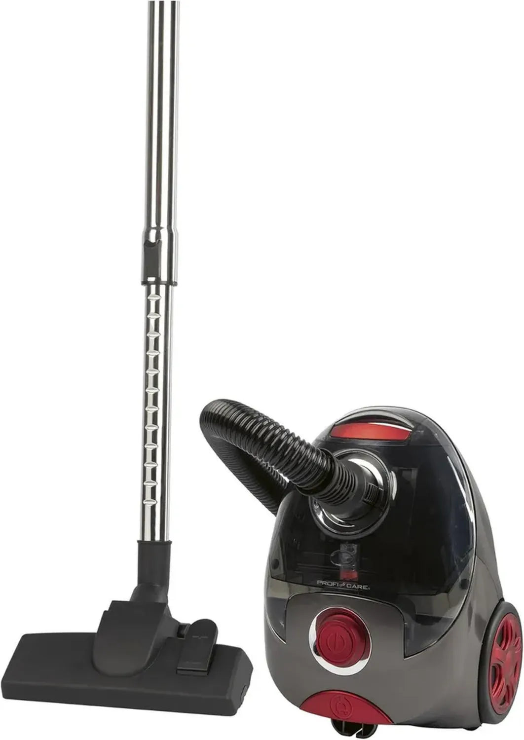 Aspirapolvere a Traino ProfiCare 700W, Filtrazione a 4 Stadi, Inclusi Accessori