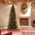 Albero di Natale Slim Pino Luxury 240 cm con 4000 LED e 2959 Rami EDG