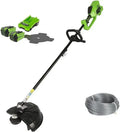 Decespugliatore a Batteria 40V con Filo di Ricambio - Greenworks
