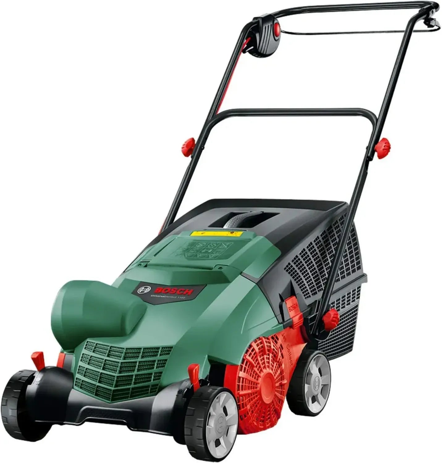 Aeratore Elettrico Bosch 1100W, Larghezza 32 cm, Cesto Raccolta 50L