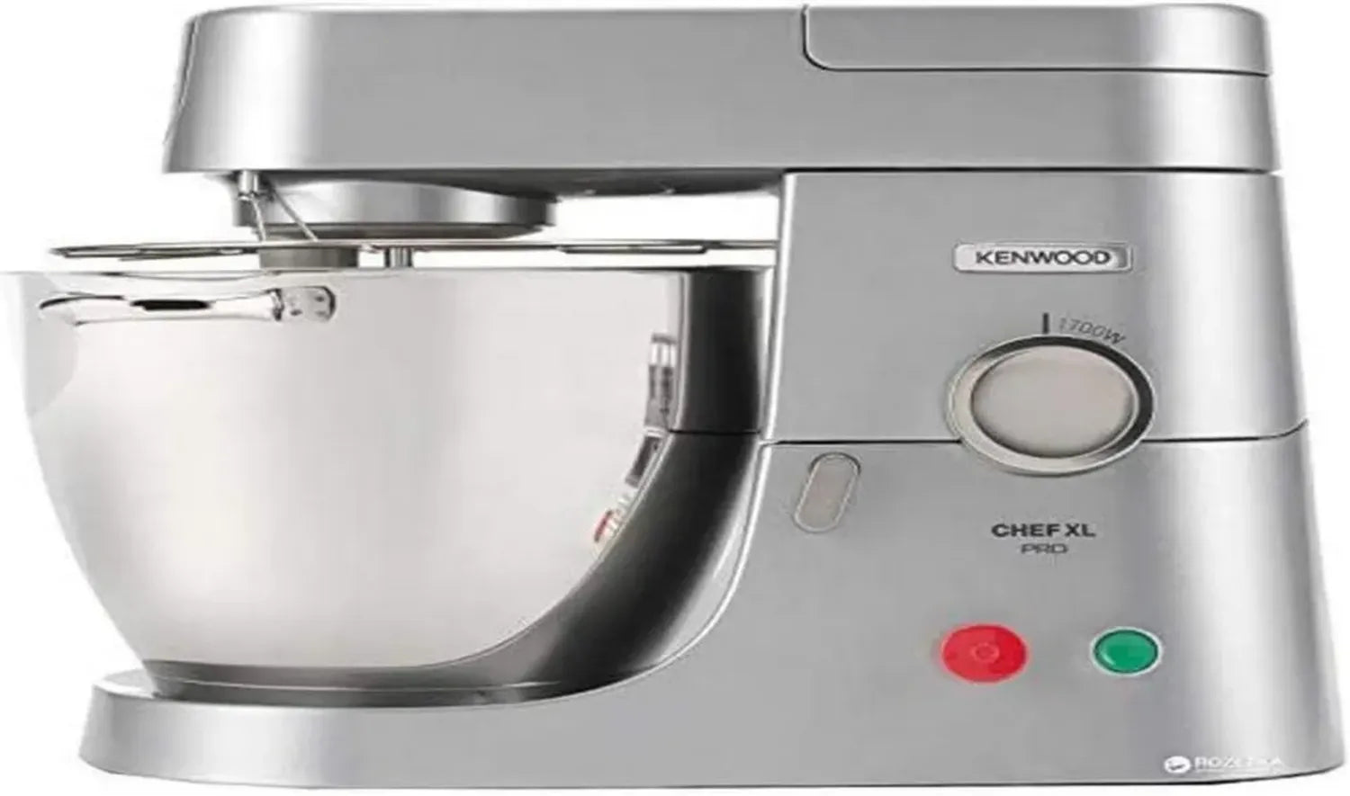 Impastatrice Planetaria Kenwood Chef XL Pro 6,7L, Acciaio Inossidabile, 1700W