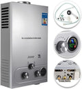 Scaldabagno a Gas GPL 36KW, Modalità Inverno/Estate, 18L/min, Installazione a Parete