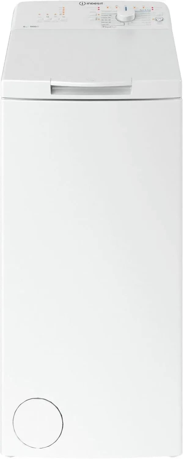 Indesit Lavatrice Carica dall'Alto 6 Kg Classe C, 1000 rpm, Bianco, 60 cm