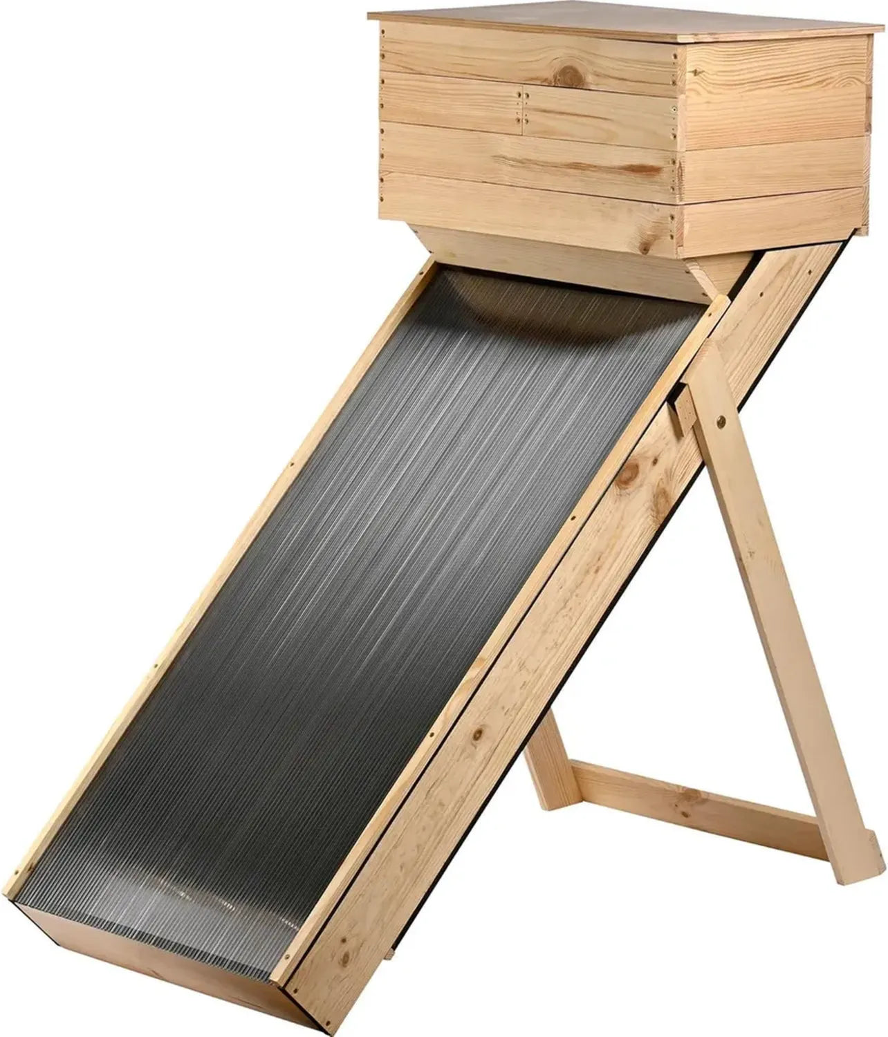 Essiccatore Solare in Legno per Frutta e Verdura all'Aperto - Conservazione Naturale di Erbe, Spezie e Piante Medicinali