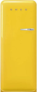 Frigorifero Vintage Anni '50 con Sportello a Sinistra Giallo