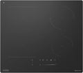 Piano cottura a induzione 60 cm nero, 4 zone, touch control, 7000 W, funzione timer e mantenimento caldo