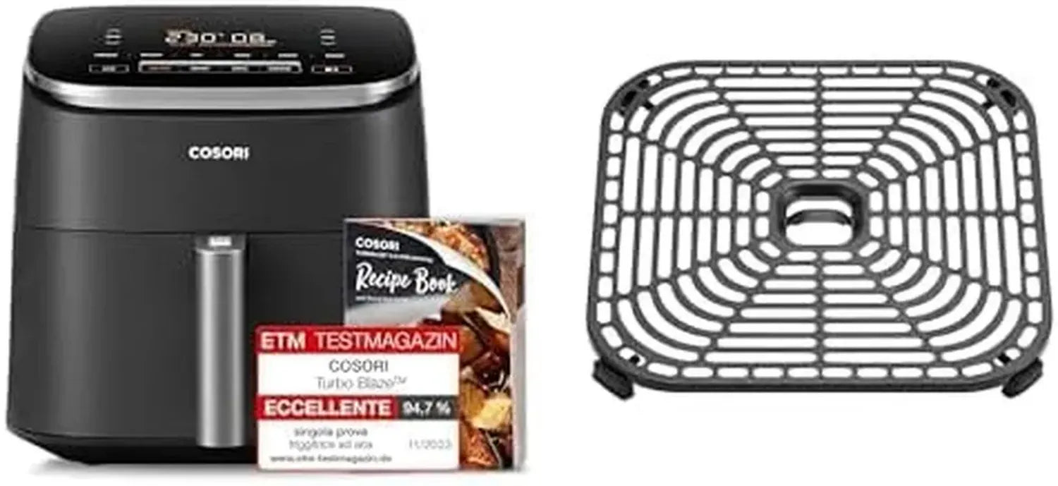COSORI Friggitrice ad Aria 6L con Tecnologia Turbo e Piastra Antiaderente