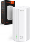Router 5G Wi-Fi 6 AX1500Mbps Tenda con SIM, Dual Band, Modem 5G/4G LTE, Plug & Play, Porta Gigabit, 6 Antenne Interne