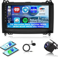 Autoradio Android 9" per Mercedes Benz con Carplay, Android Auto, GPS e Bluetooth