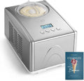 Gelatiera in Acciaio Inox 1,5 L con Compressore Autorefrigerante, Contenitore Rimovibile