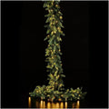 Enzo De Gasperi Tralcio di Pino Estensibile con 170 LED, Trasformatore Incluso, 270 cm - Decorazione di Lusso