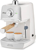 Macchina da Caffè Espresso e Cappuccino Ufesa CE7238, 20 BAR, 2 Opzioni: Caffè Macinato o Capsule, Vaporiera Regolabile, Serbatoio 1.2L, 850W, Scaldatazze Integrato