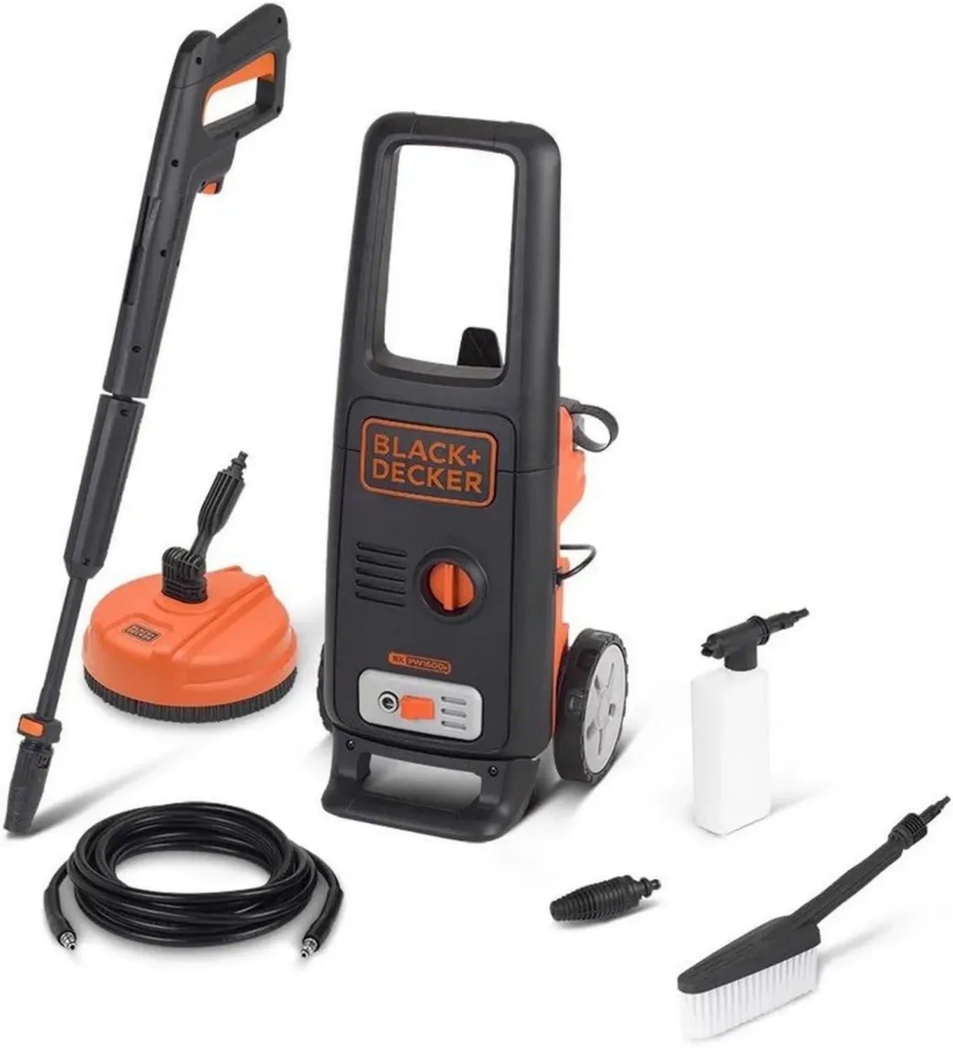 Idropulitrice ad Alta Pressione BLACK+DECKER 1600W con Accessori