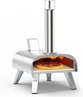 Forno per Pizza a Pellet da 12 Pollici, Portatile con Pietra Refrattaria, Perfetto per Giardino e Feste