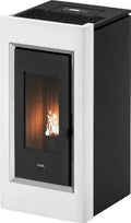 Stufa a pellet 10.5Kw bianca - Modello Prince 11
