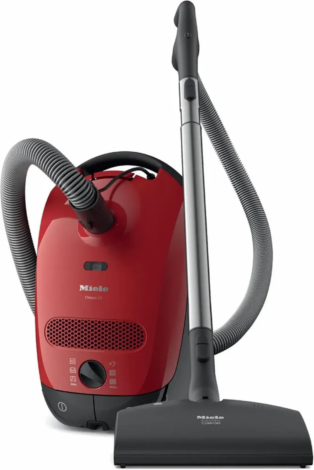 Miele Classic C1 per Animali, Aspirapolvere a Traino, Rosso Mango