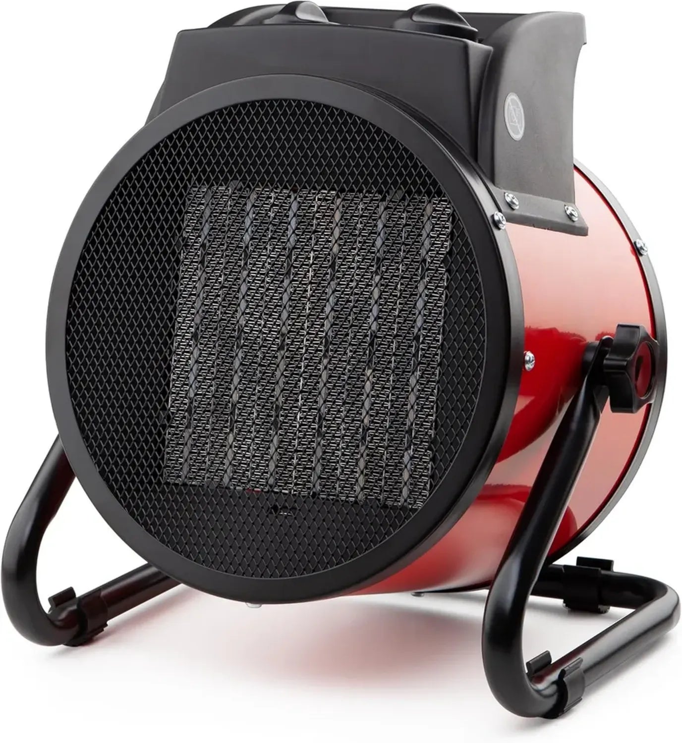 Termoventilatore Ceramico Professionale Orbegozo 3000W, Doppia Potenza, Termostato Regolabile, Protezione Surriscaldamento, Rosso