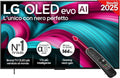 TV LG OLED evo C5 42", 4K Smart TV, Processore AI Gen8, Sistema webOS, Dolby Vision e Atmos, VRR e GSYNC 4K@144Hz per Gaming, 4 porte HDMI 2.1, Compatibile con Alexa, Modello OLED42C54LA 2025