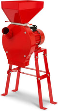 Mulino Elettrico EBERTH per Cereali, Motore 1100W, 240kg/h, Lame Acciaio Inox, 4 Setacci
