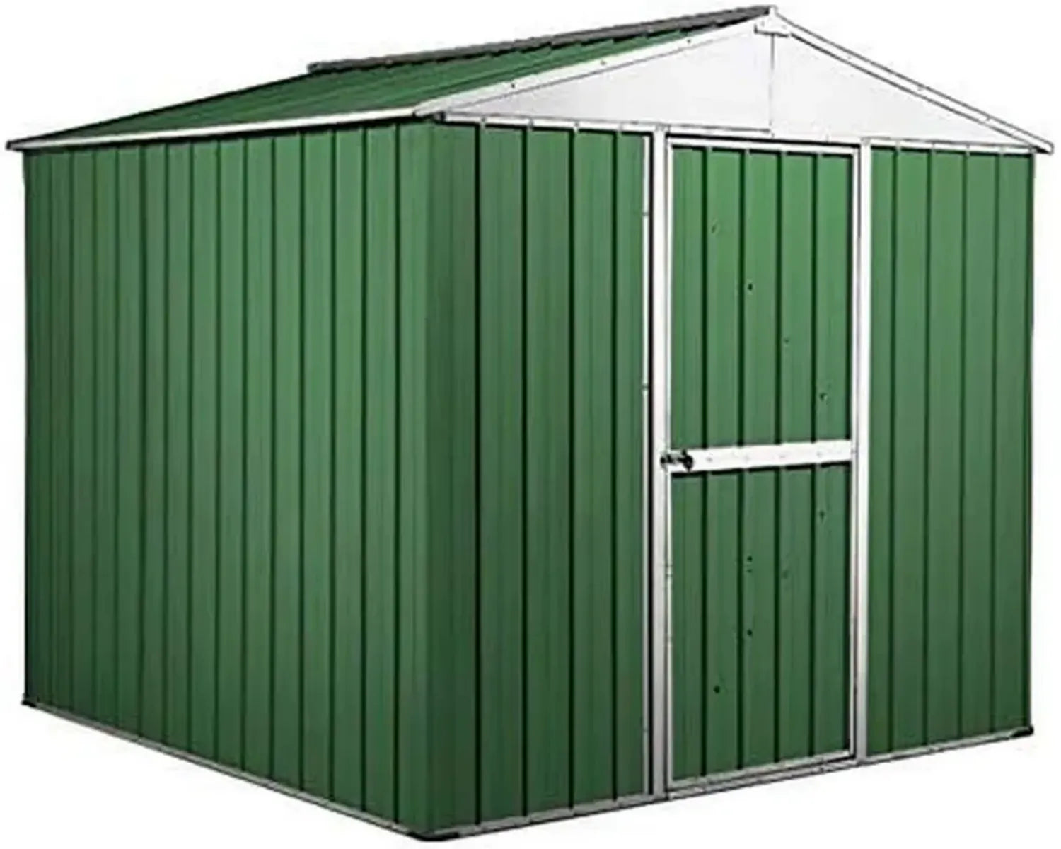 Capanno da Giardino in Acciaio Zincato Verde 2,75 x 1,75 x 2,12 m - 4,81 mq