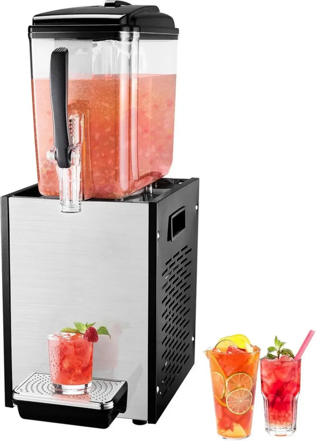 Distributore di Bevande in Acciaio Inox 12L, Ideale per Ristoranti