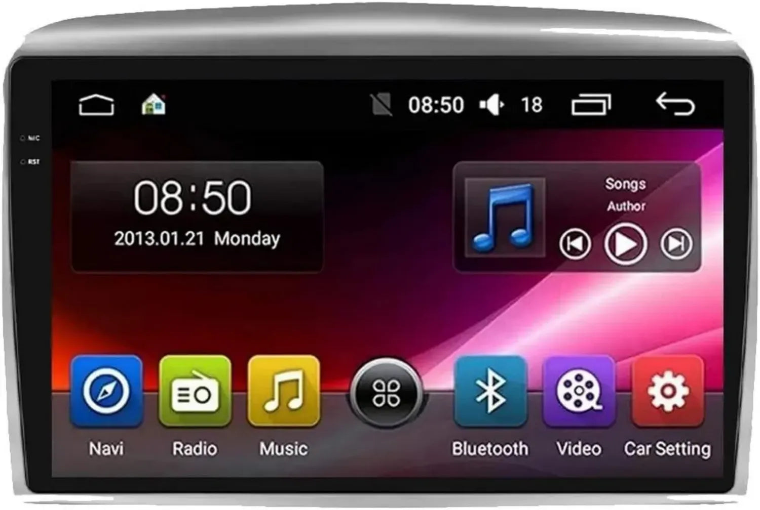 Autoradio Android 9'' per Lancia Ypsilon 2006-2011, 8 core 6GB+128GB, con Carplay e Android Auto Wireless