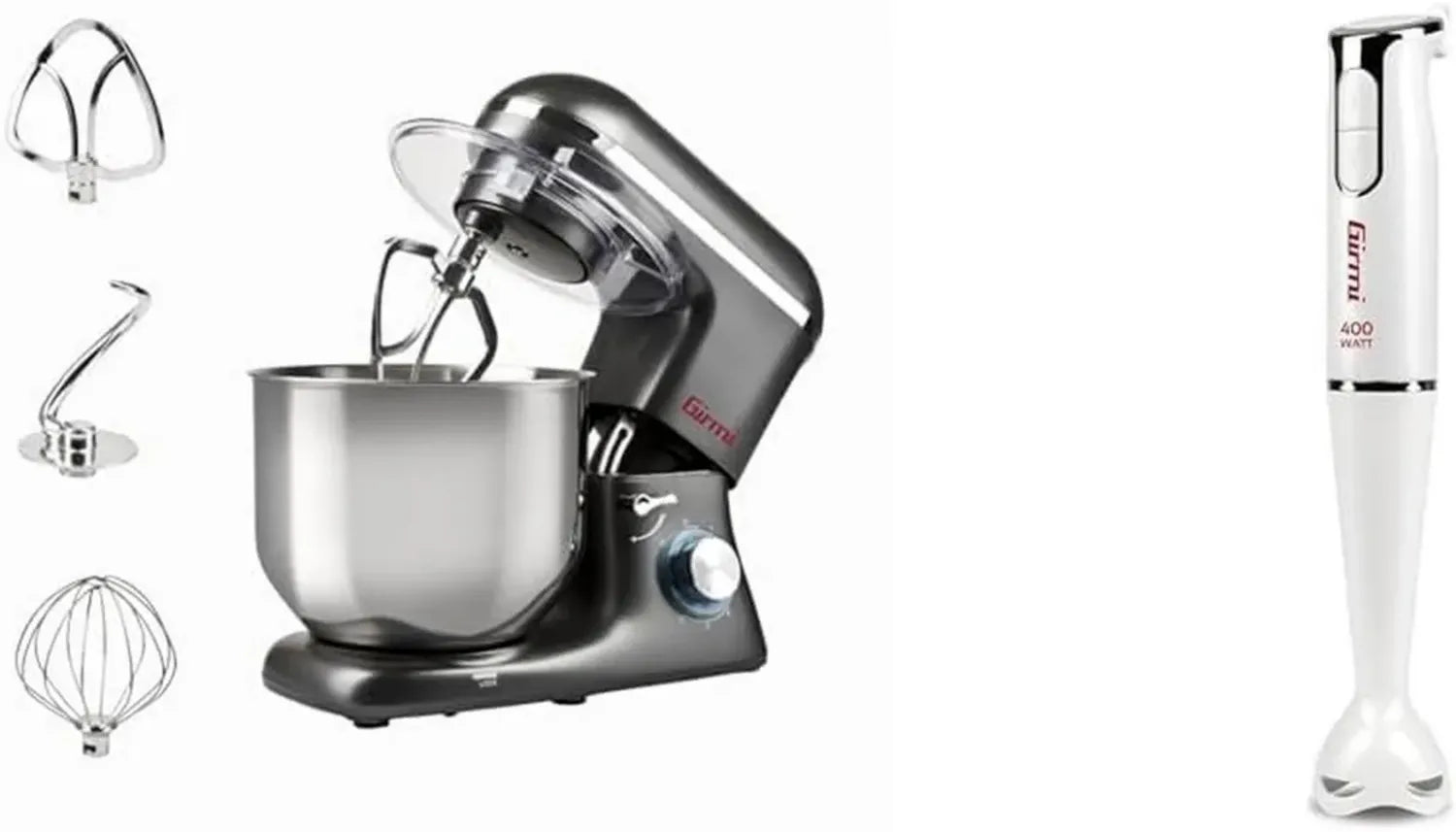 Robot da Cucina Girmi IM46 e Frullatore a Immersione MX04