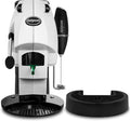 Macchina Caffè Didiesse Baby Frog con Cialde e Montalatte, Basso Consumo 650W, Funzione Acqua Calda, Bianco
