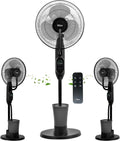Ventilatore a torre silenzioso 3 in 1 con raffreddamento ad acqua e telecomando
